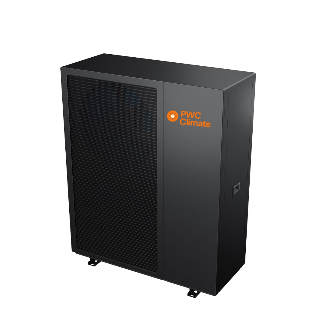Monobloc Inverter Heat Pump for House Heating + Cooling + DHW PWC-BLND-R290 75°c Series