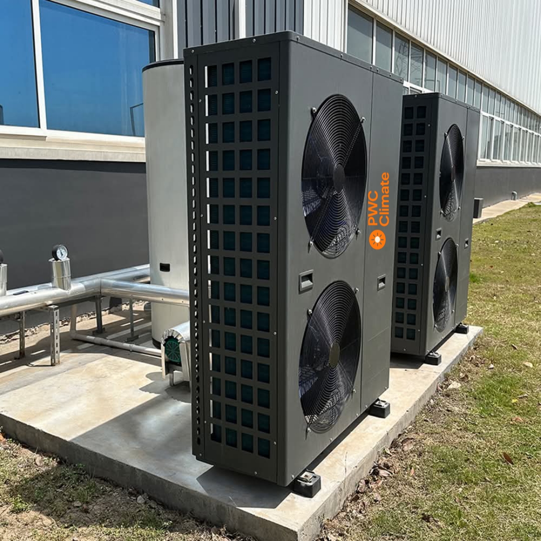 Monobloc Inverter Heat Pump for House Heating + Cooling + DHW PWC-BLND-R290 75°c Series