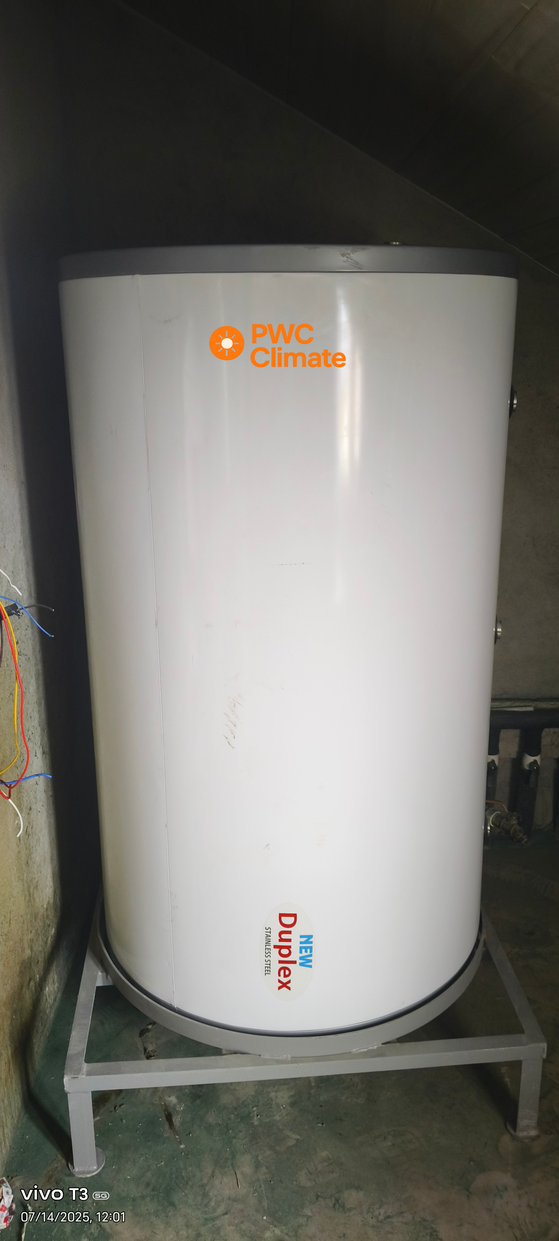 SS304 Hot Water Storage Tank