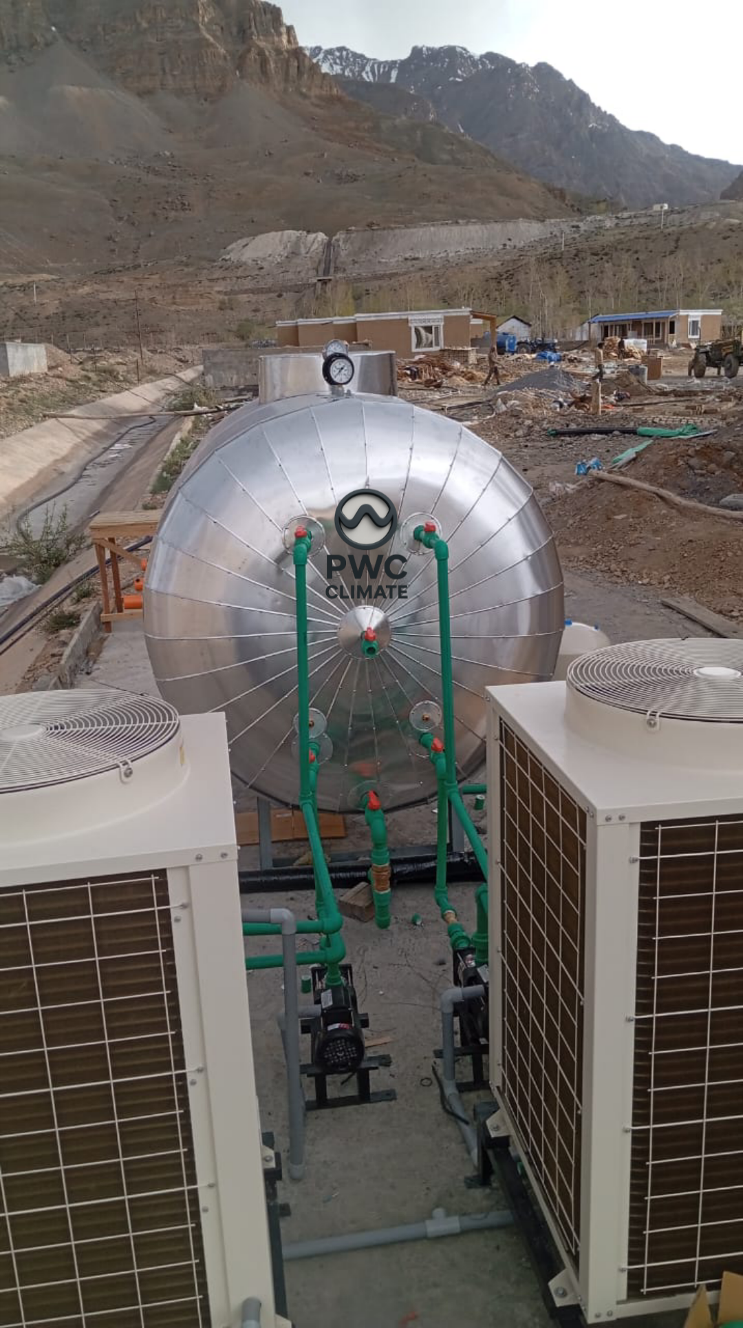 SS304 Hot Water Storage Tank