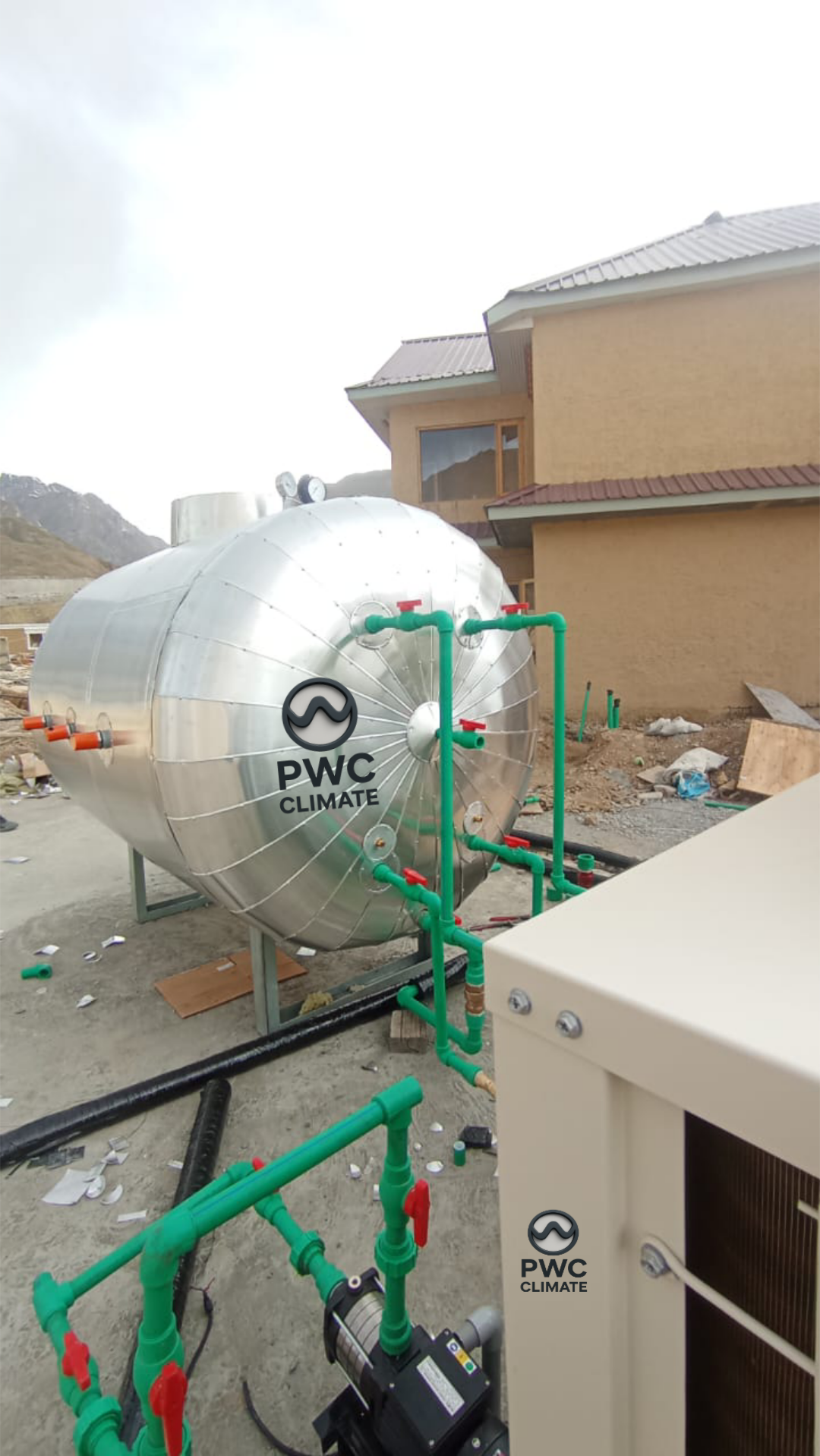 SS304 Hot Water Storage Tank