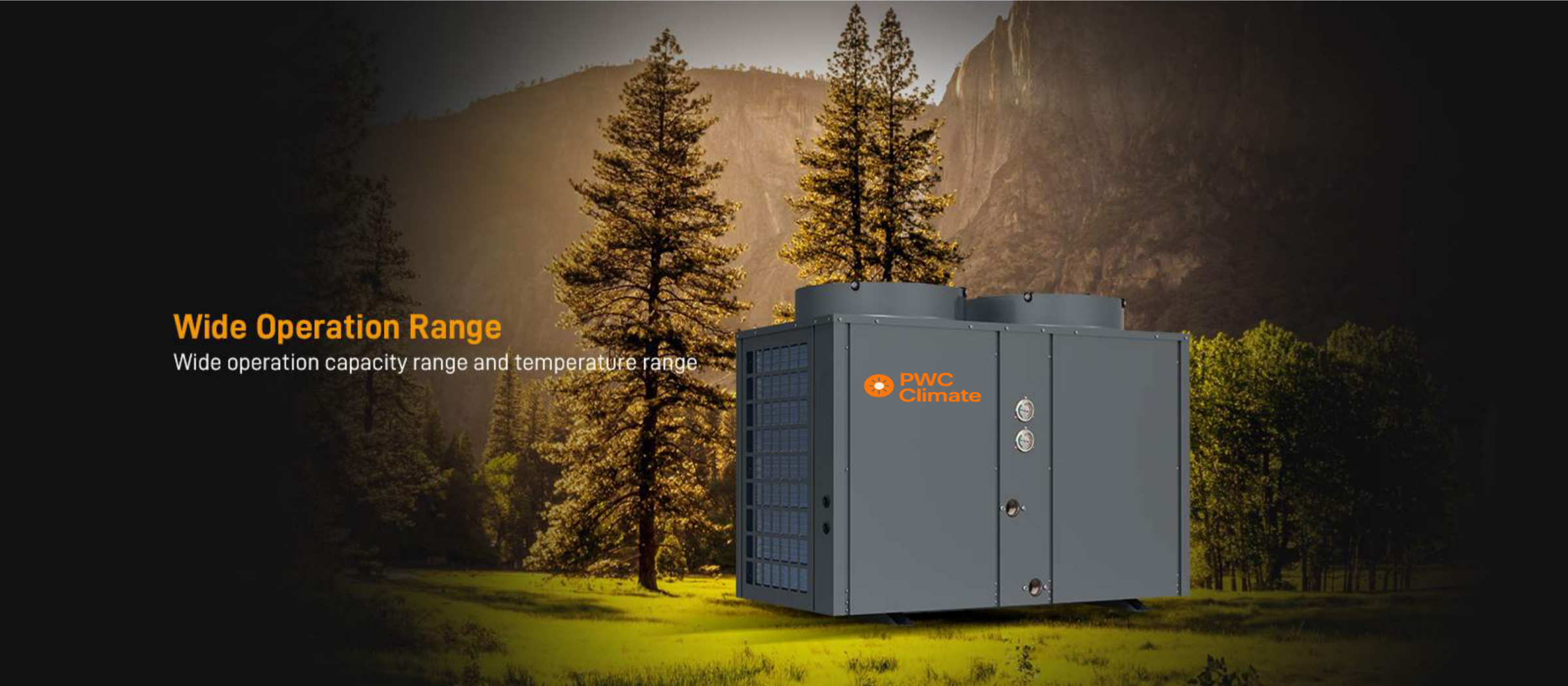 Power Full Heat Pump Water Heater R134 75°c