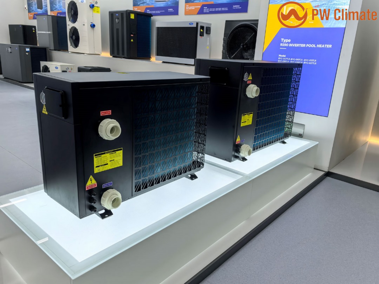 DC Inverter Swimming Pool Heat Pump (5 KW To 220 KW) – PV Ready