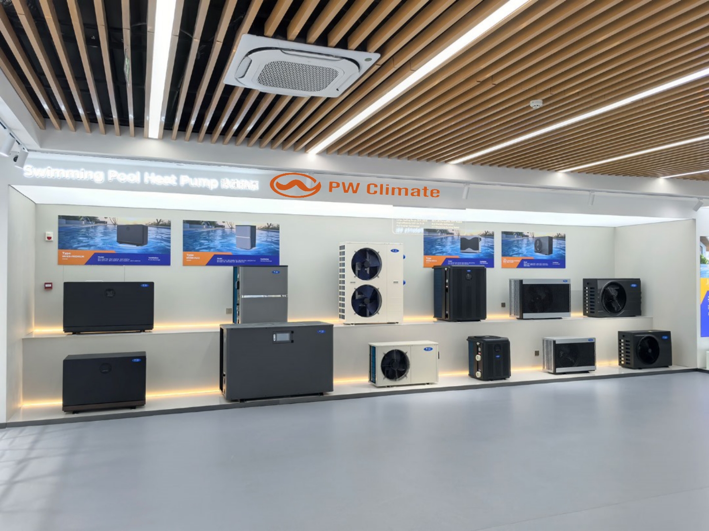 DC Inverter Swimming Pool Heat Pump (5 KW To 220 KW) – PV Ready